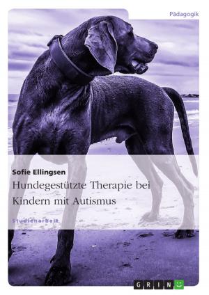 Book cover of Hundegestützte Therapie bei Kindern mit Autismus