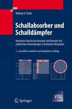 Cover of the book Schallabsorber und Schalldämpfer by Burkhard Boemke, Bernhard Ulrici