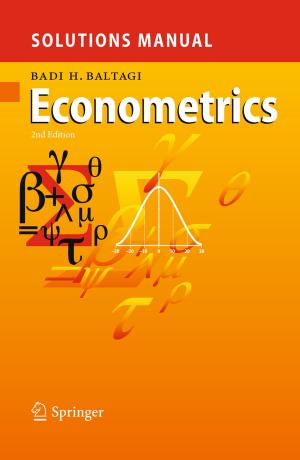 Cover of the book Solutions Manual for Econometrics by Heide Otten
