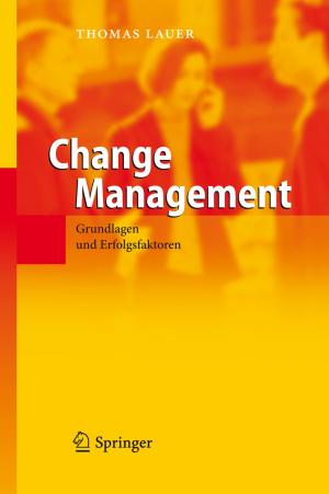 Cover of the book Change Management by Anja Bog