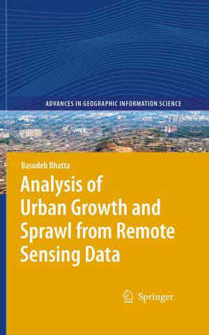 Cover of the book Analysis of Urban Growth and Sprawl from Remote Sensing Data by Reinhard Meinel