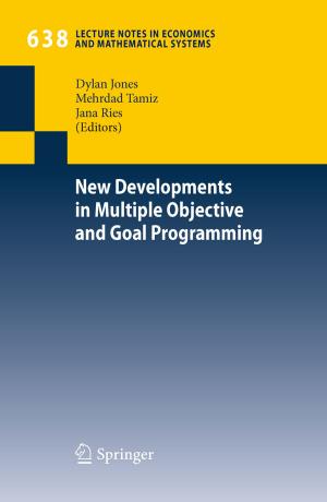 Cover of the book New Developments in Multiple Objective and Goal Programming by 