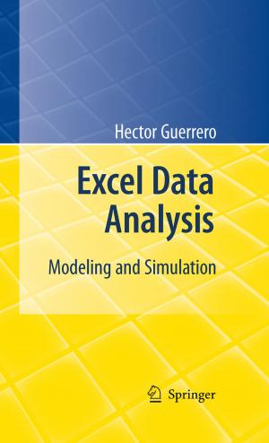 Cover of the book Excel Data Analysis by E. Flückiger, E. DelPozo, K. v. Werder