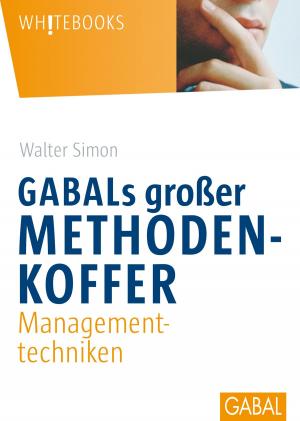 Cover of the book GABALs großer Methodenkoffer by Josef W. Seifert