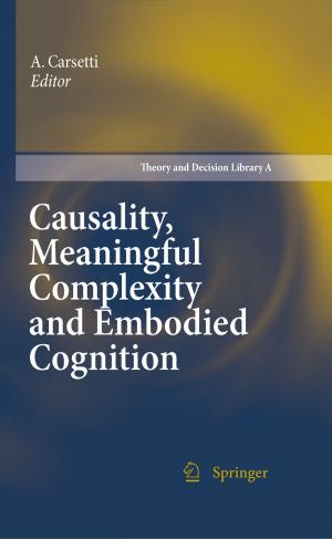 Cover of the book Causality, Meaningful Complexity and Embodied Cognition by Gideon Halevi