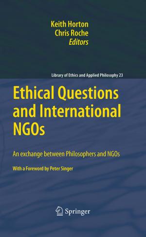 Cover of the book Ethical Questions and International NGOs by Samuel R. Berenberg