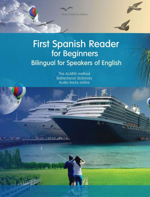 Cover of the book First Spanish Reader for Beginners by Maria Victoria De Stefano, Audiolego