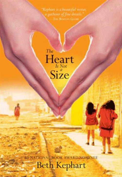 Cover of the book The Heart Is Not a Size by Beth Kephart, HarperCollins