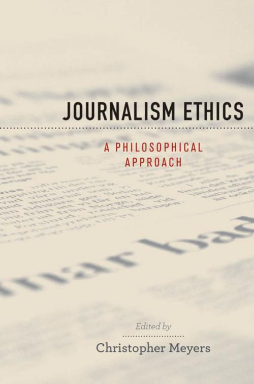 Cover of the book Journalism Ethics by , Oxford University Press