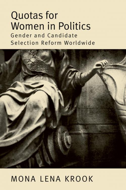 Cover of the book Quotas for Women in Politics by Mona Lena Krook, Oxford University Press