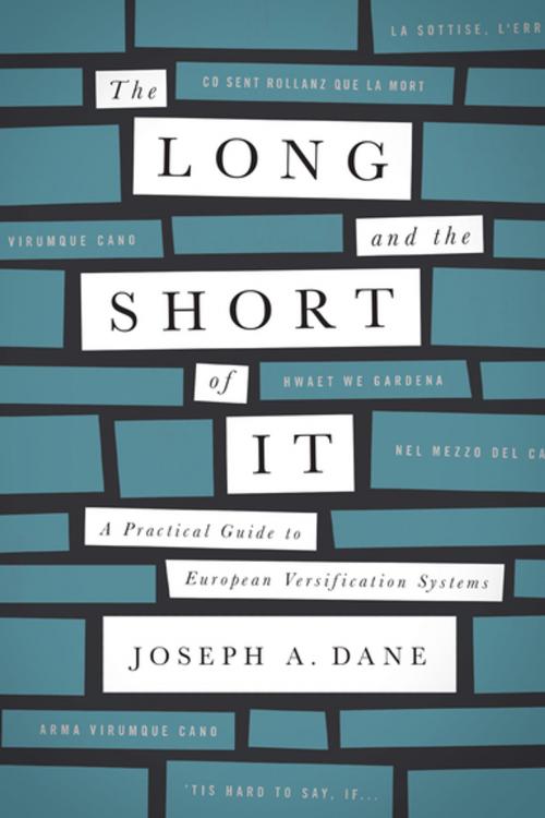 Cover of the book The Long and the Short of It by Joseph A. Dane, University of Notre Dame Press