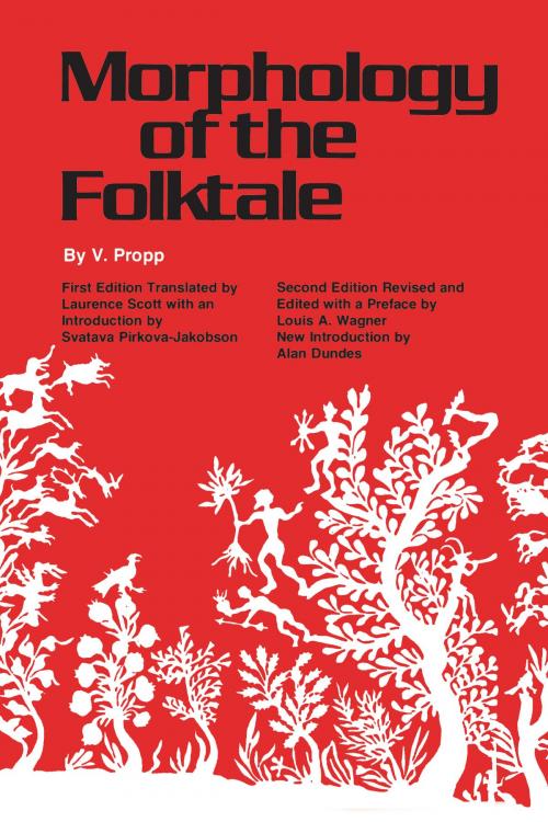 Cover of the book Morphology of the Folktale by V. Propp, University of Texas Press