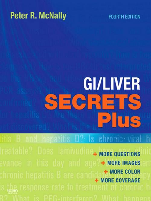 Cover of the book GI/Liver Secrets Plus E-Book by Peter R McNally, DO, MSRF, FACG, , Elsevier Health Sciences
