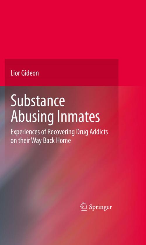 Cover of the book Substance Abusing Inmates by Lior Gideon, Springer New York