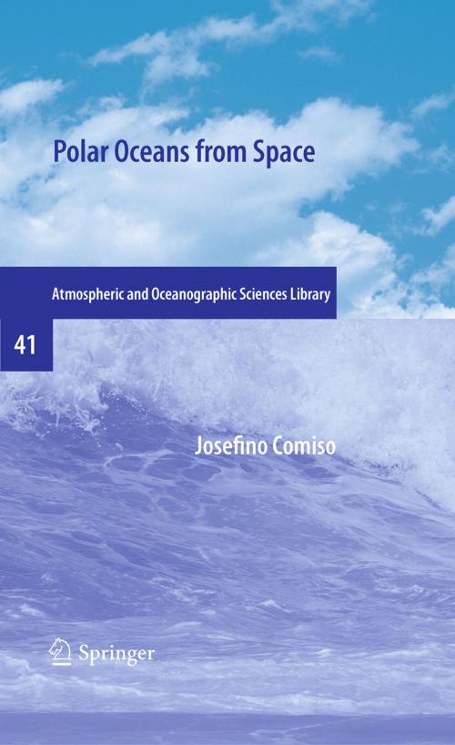 Cover of the book Polar Oceans from Space by Josefino Comiso, Springer New York