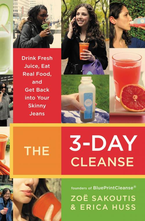 Cover of the book The 3-Day Cleanse by Zoe Sakoutis, Erica Huss, Grand Central Publishing