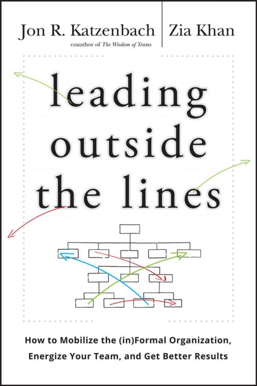 Cover of the book Leading Outside the Lines by Jon R. Katzenbach, Zia Khan, Wiley