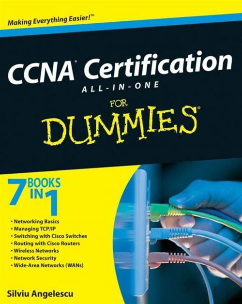 Cover of the book CCNA Certification All-In-One For Dummies by Silviu Angelescu, Wiley
