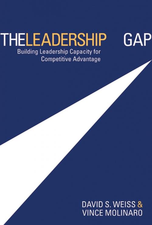 Cover of the book The Leadership Gap by David S. Weiss, Vince Molinaro, Wiley