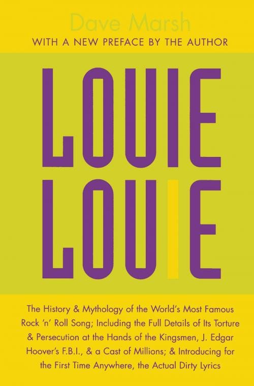 Cover of the book Louie Louie by Dave Marsh, University of Michigan Press