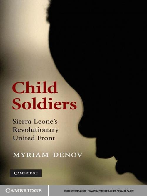 Cover of the book Child Soldiers by Myriam Denov, Cambridge University Press