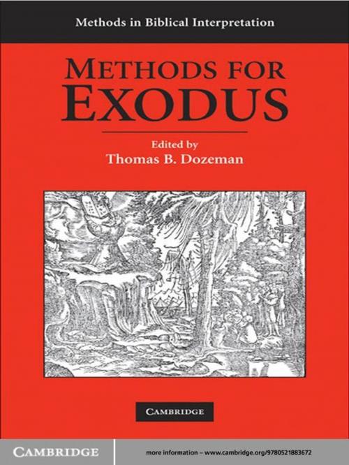 Cover of the book Methods for Exodus by , Cambridge University Press