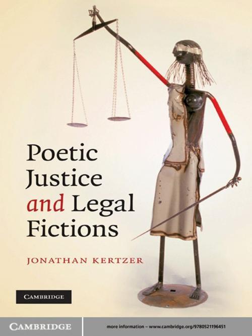 Cover of the book Poetic Justice and Legal Fictions by Jonathan Kertzer, Cambridge University Press