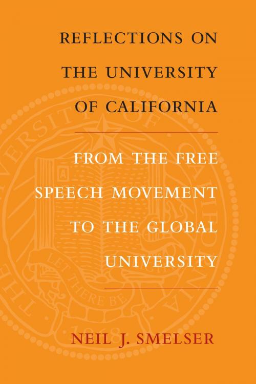 Cover of the book Reflections on the University of California by Neil J. Smelser, University of California Press