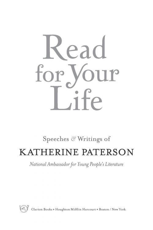 Cover of the book Read for Your Life #1 by Katherine Paterson, HMH Books