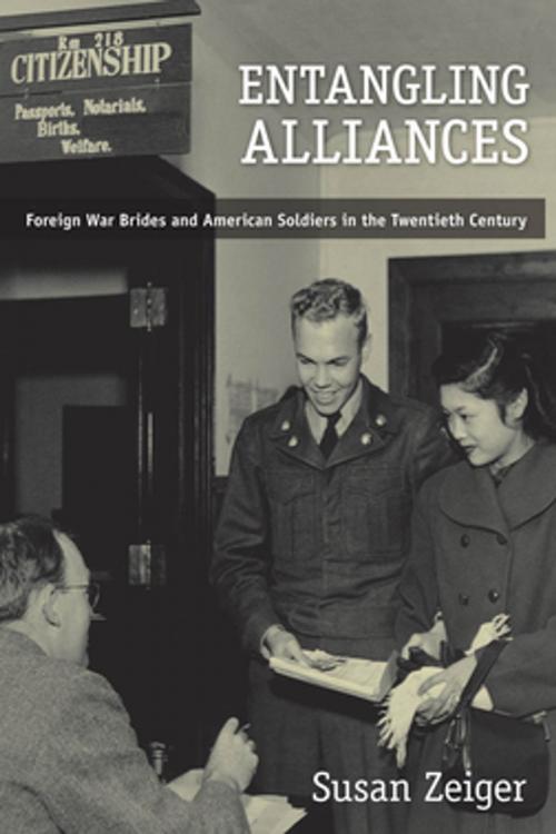 Cover of the book Entangling Alliances by Susan Zeiger, NYU Press