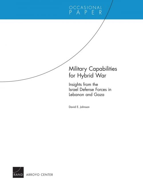Cover of the book Military Capabilities for Hybrid War by David E. Johnson, RAND Corporation