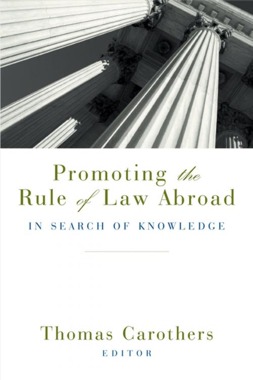 Cover of the book Promoting the Rule of Law Abroad by , Brookings Institution Press