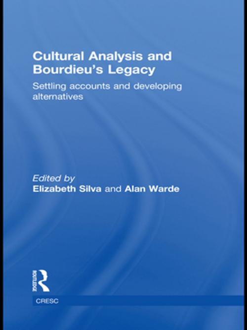 Cover of the book Cultural Analysis and Bourdieu's Legacy by , Taylor and Francis