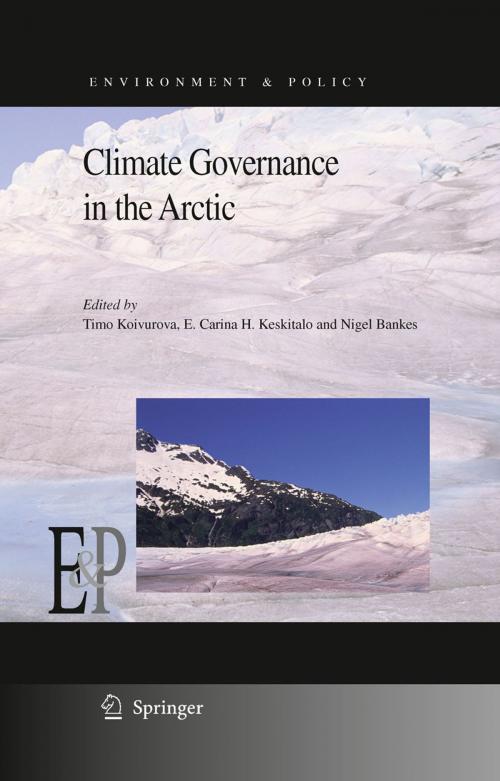 Cover of the book Climate Governance in the Arctic by , Springer Netherlands