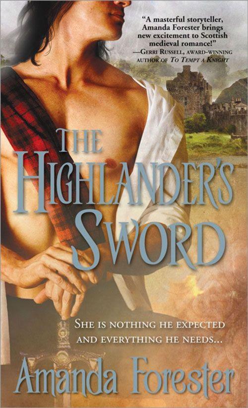 Cover of the book The Highlander's Sword by Amanda Forester, Sourcebooks