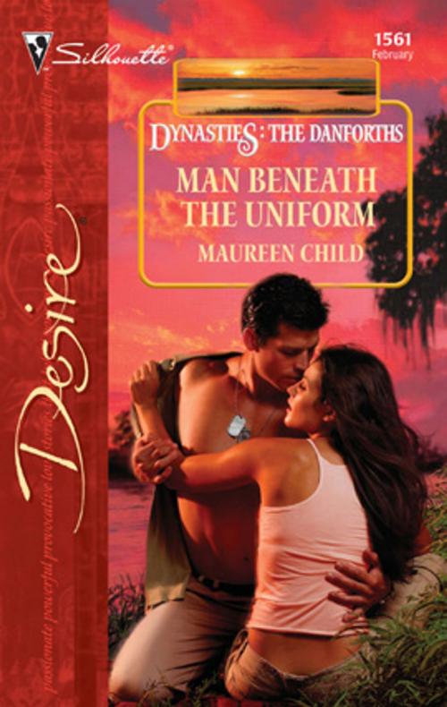 Cover of the book Man Beneath the Uniform by Maureen Child, Silhouette