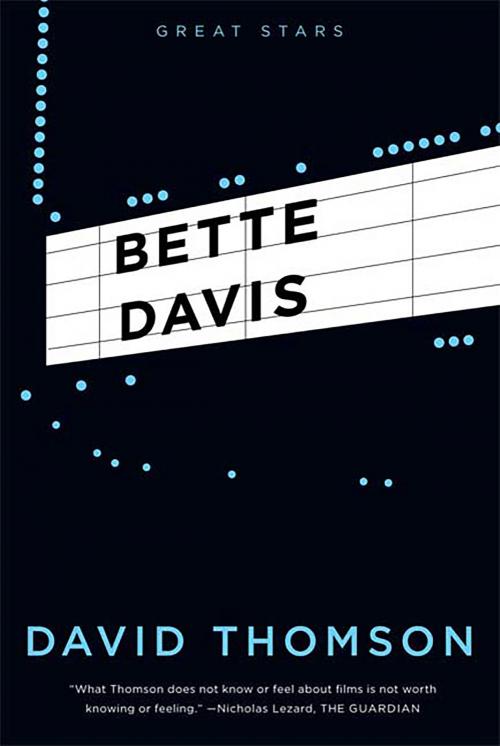 Cover of the book Bette Davis by David Thomson, Farrar, Straus and Giroux