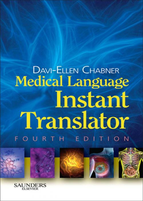 Cover of the book Medical Language Instant Translator - eBook by Davi-Ellen Chabner, BA, MAT, Elsevier Health Sciences