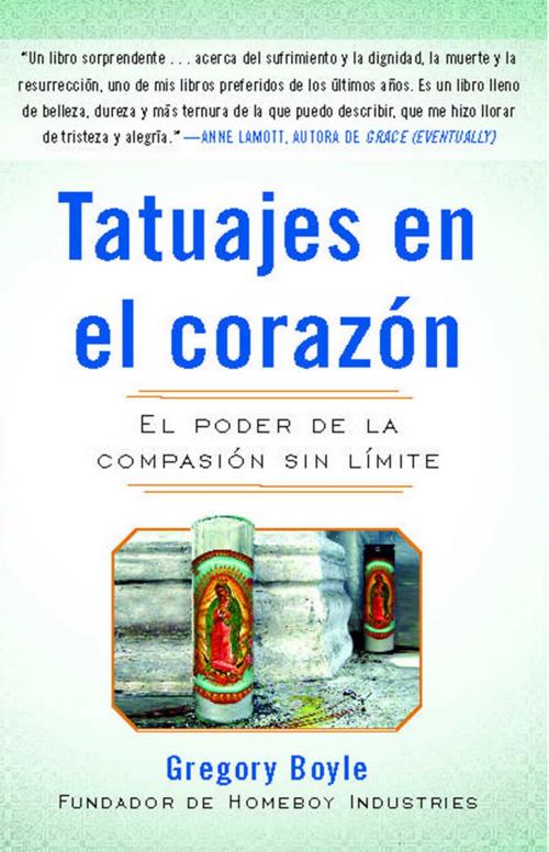 Cover of the book Tatuajes en el corazon by Gregory Boyle, Free Press