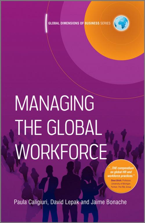 Cover of the book Managing the Global Workforce by Paula Caligiuri, David Lepak, Jaime Bonache, Wiley