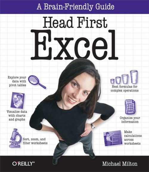 Cover of the book Head First Excel by Michael Milton, O'Reilly Media