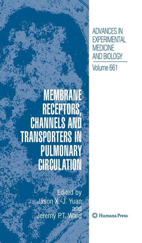 Cover of the book Membrane Receptors, Channels and Transporters in Pulmonary Circulation by , Humana Press