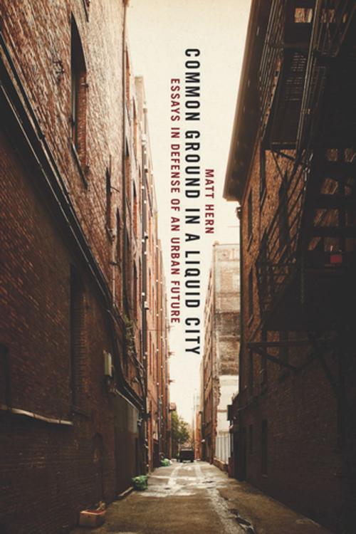 Cover of the book Common Ground in a Liquid City by Matt Hern, AK Press