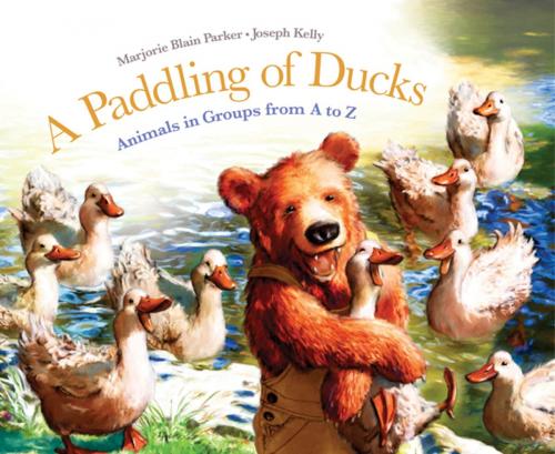 Cover of the book A Paddling of Ducks by Marjorie Blain Parker, Kids Can Press
