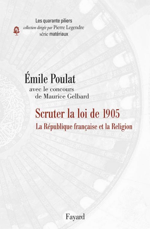 Cover of the book La Laïcité à la française by Emile Poulat, Fayard
