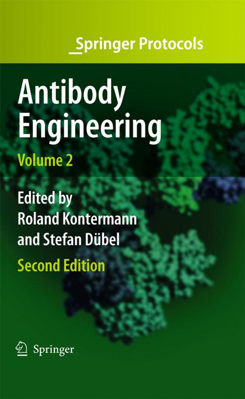Cover of the book Antibody Engineering Volume 2 by , Springer Berlin Heidelberg