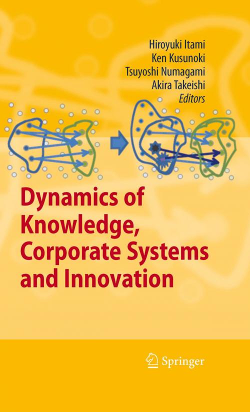 Cover of the book Dynamics of Knowledge, Corporate Systems and Innovation by , Springer Berlin Heidelberg