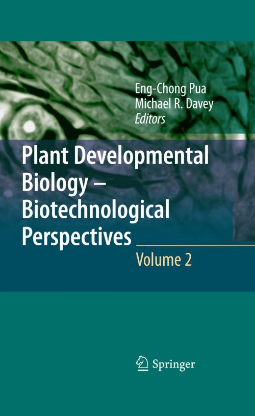 Cover of the book Plant Developmental Biology - Biotechnological Perspectives by , Springer Berlin Heidelberg