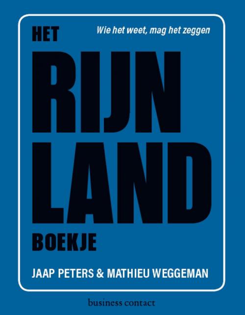 Cover of the book Het Rijnland-boekje by Jaap Peters, Atlas Contact, Uitgeverij