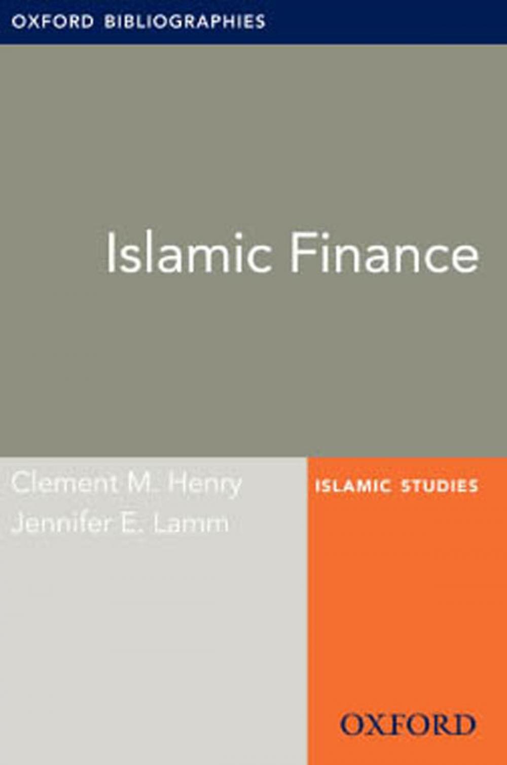 Big bigCover of Islamic Finance: Oxford Bibliographies Online Research Guide